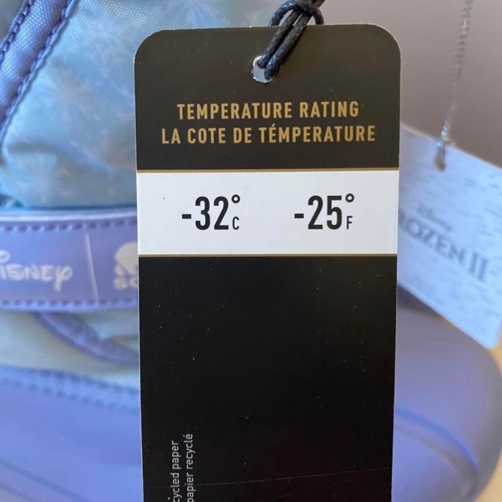 NEW - Sorel Disney Frozen Elsa Flurry Snow Boots Big Kids Size 5 (women’s sz 7) - Picture 6 of 9